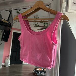 pink pacsun crop top